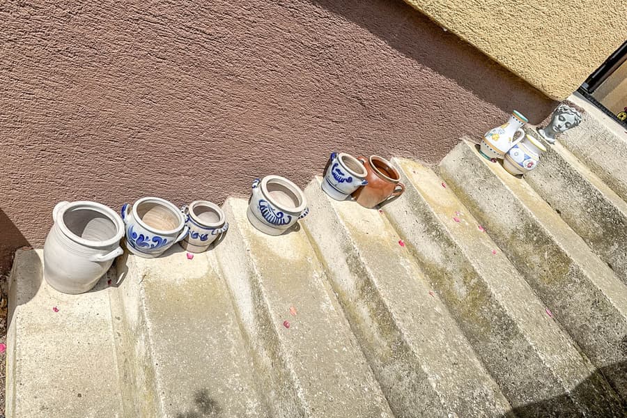 Posten Blumentöpfe und Vasen